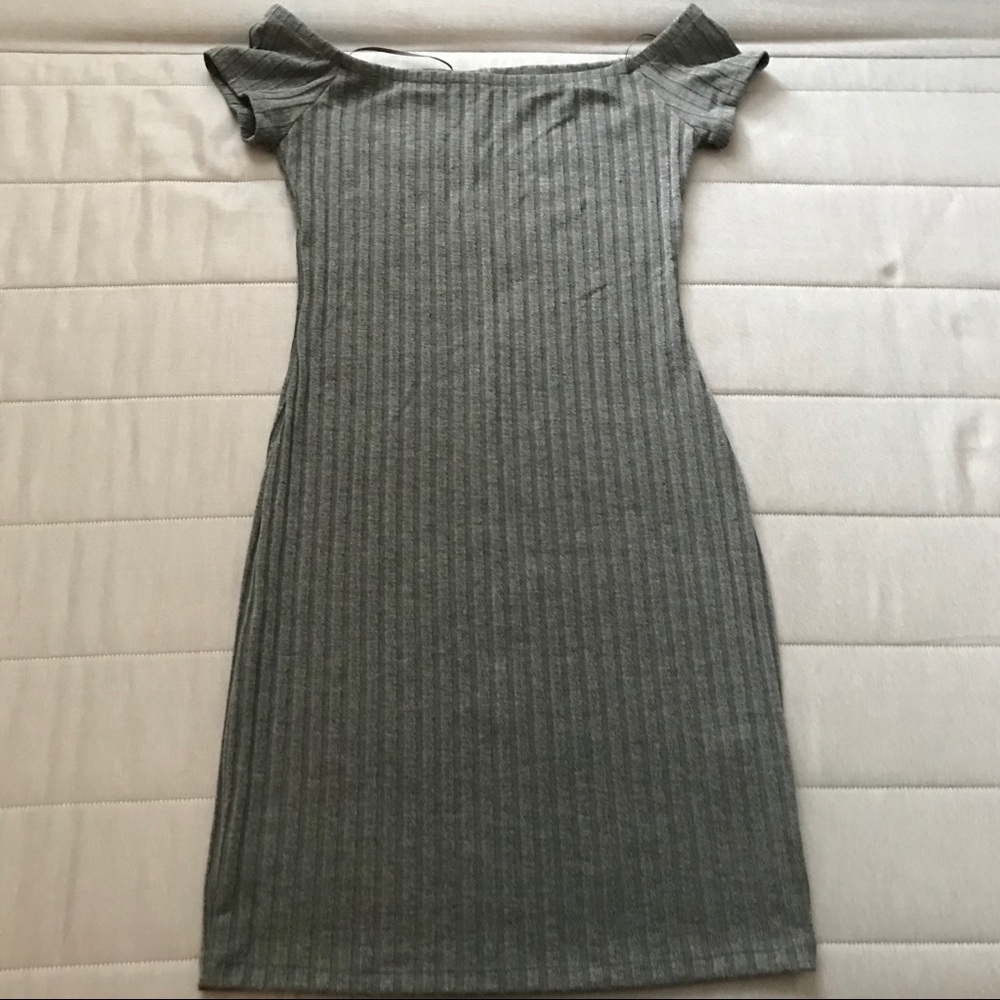 Express Sexy Off Shoulder Bodycon Dress